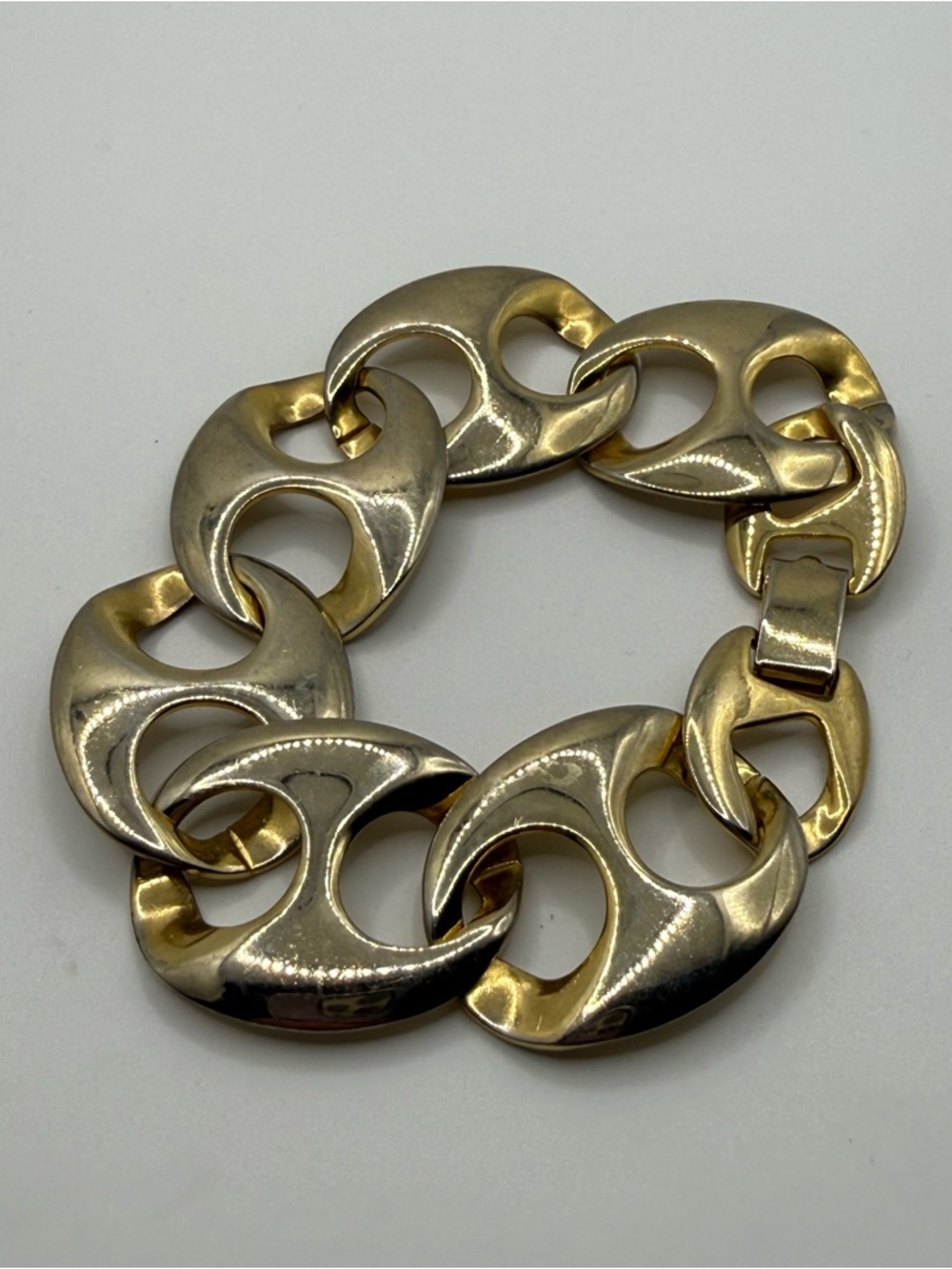 Gold-Tone Chunky Link Bracelet - Women's Fashion Jewelry